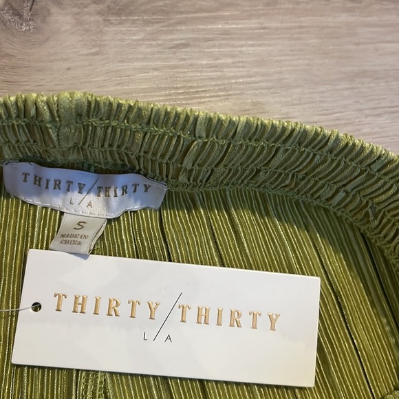 Thirty/Thirty LA Plisse Set M Top S Pants - Picture 11 of 14
